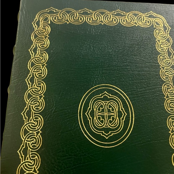 EASTON PRESS SPEECHES OF THE AMERICAN PRESIDENTS LEATHER 22KT GOLD INLAID BOOK - Picture 4 of 7